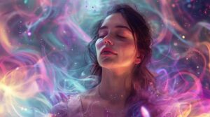 Cerveau humain avec zones cérébrales mises en évidence, montrant les effets de l'hypnose sur le cortex préfrontal et l'amygdale.