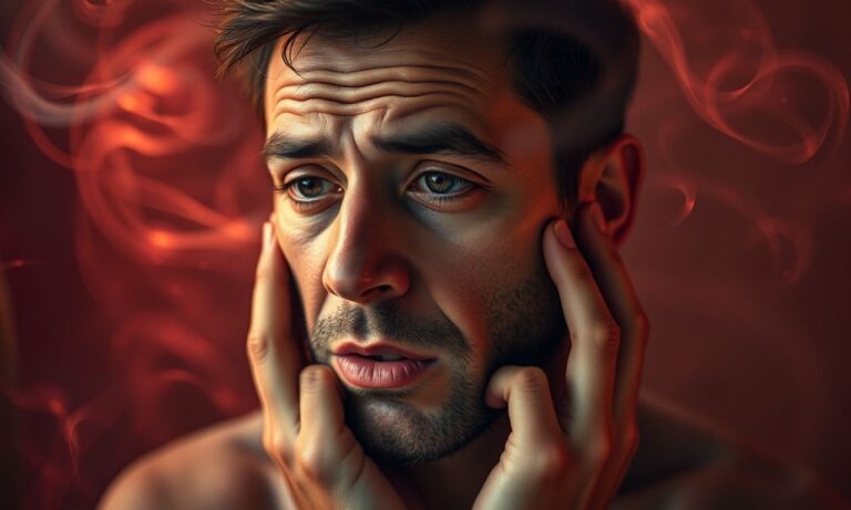 Illustration montrant une personne analysant les émotions d'une autre personne à travers le langage corporel et les expressions faciales.