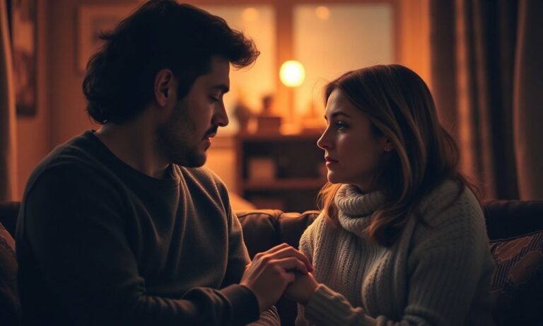 Une personne écoutant attentivement, reflétant l'empathie et la connexion émotionnelle à travers le langage corporel et les expressions faciales.